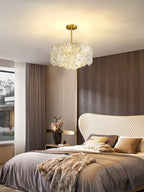Cedrella Glass Chandelier-Moonnatur