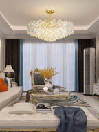 Cedrella Glass Chandelier-Moonnatur