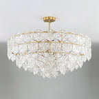Cedrella Glass Chandelier-Moonnatur