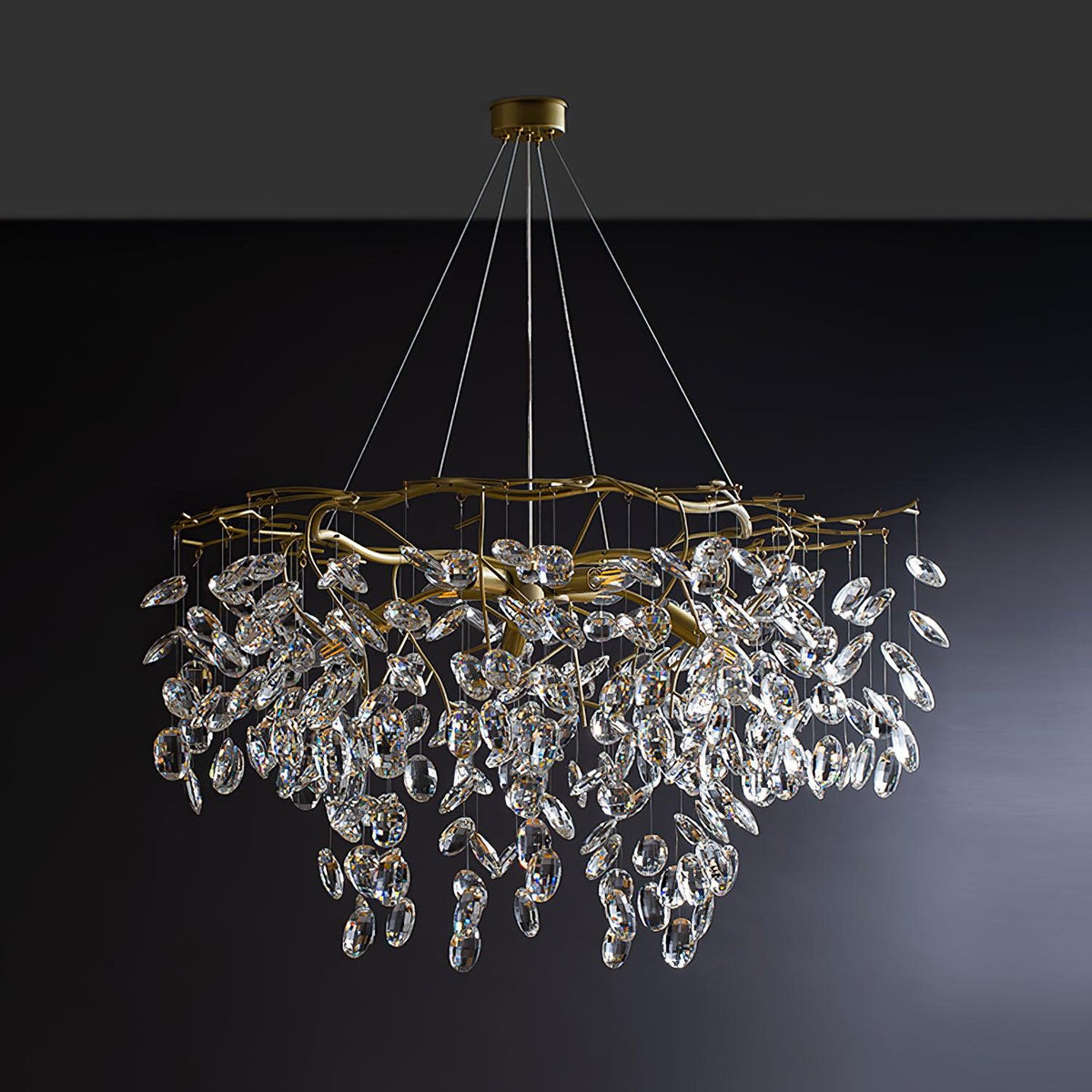 Ulenina Crystal Chandelier-Moonnatur