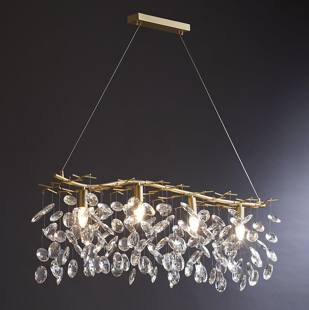 Ulenina Crystal Chandelier-Moonnatur