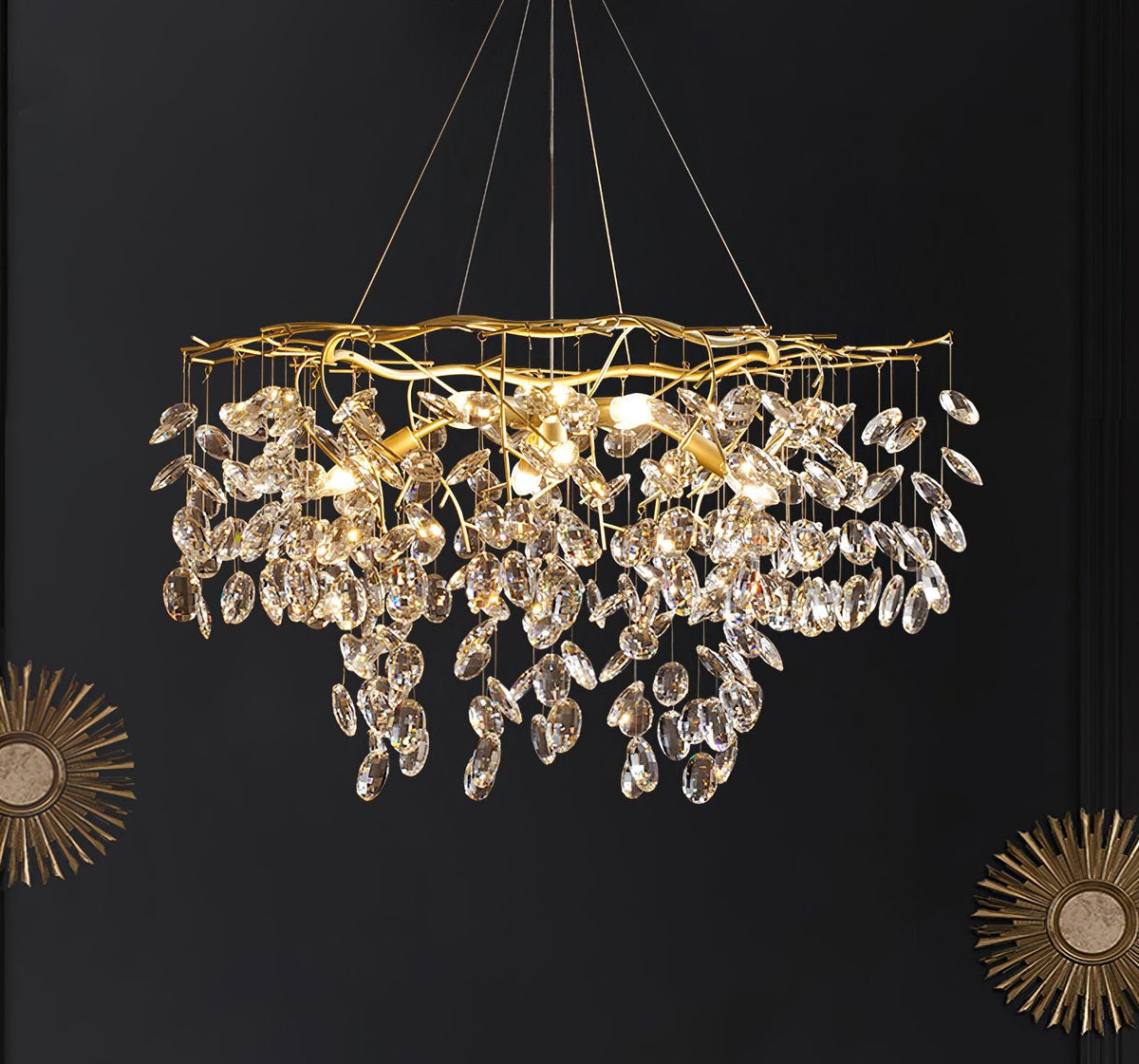 Ulenina Crystal Chandelier-Moonnatur