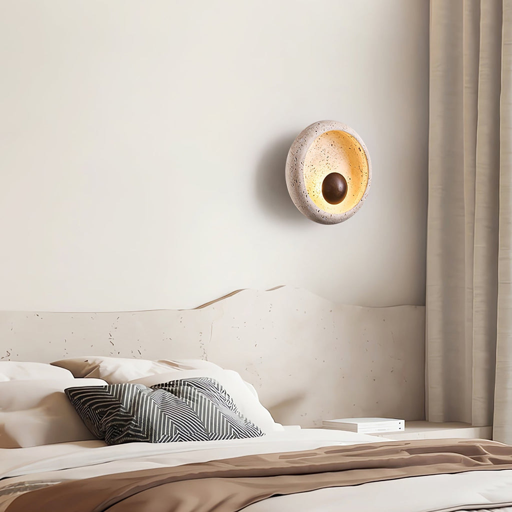 Tardenaelle Travertine Wall Light-Moonnatur