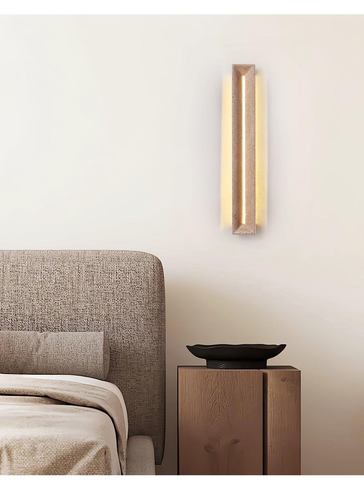 Torrenenora Travertine Wall Light-Moonnatur