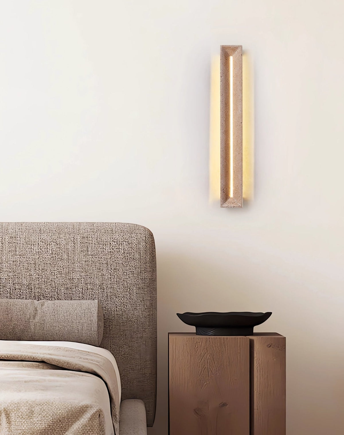 Torrenenora Travertine Wall Light-Moonnatur