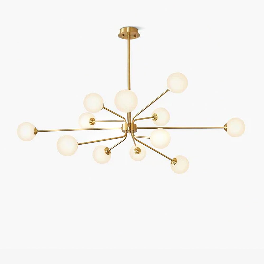 Ardenelle Glass Chandelier-Moonnatur