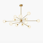 Ardenelle Glass Chandelier-Moonnatur