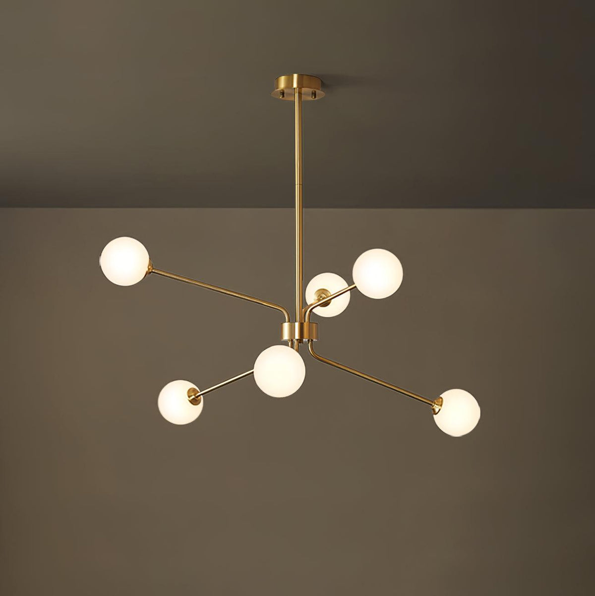 Ardenelle Glass Chandelier-Moonnatur
