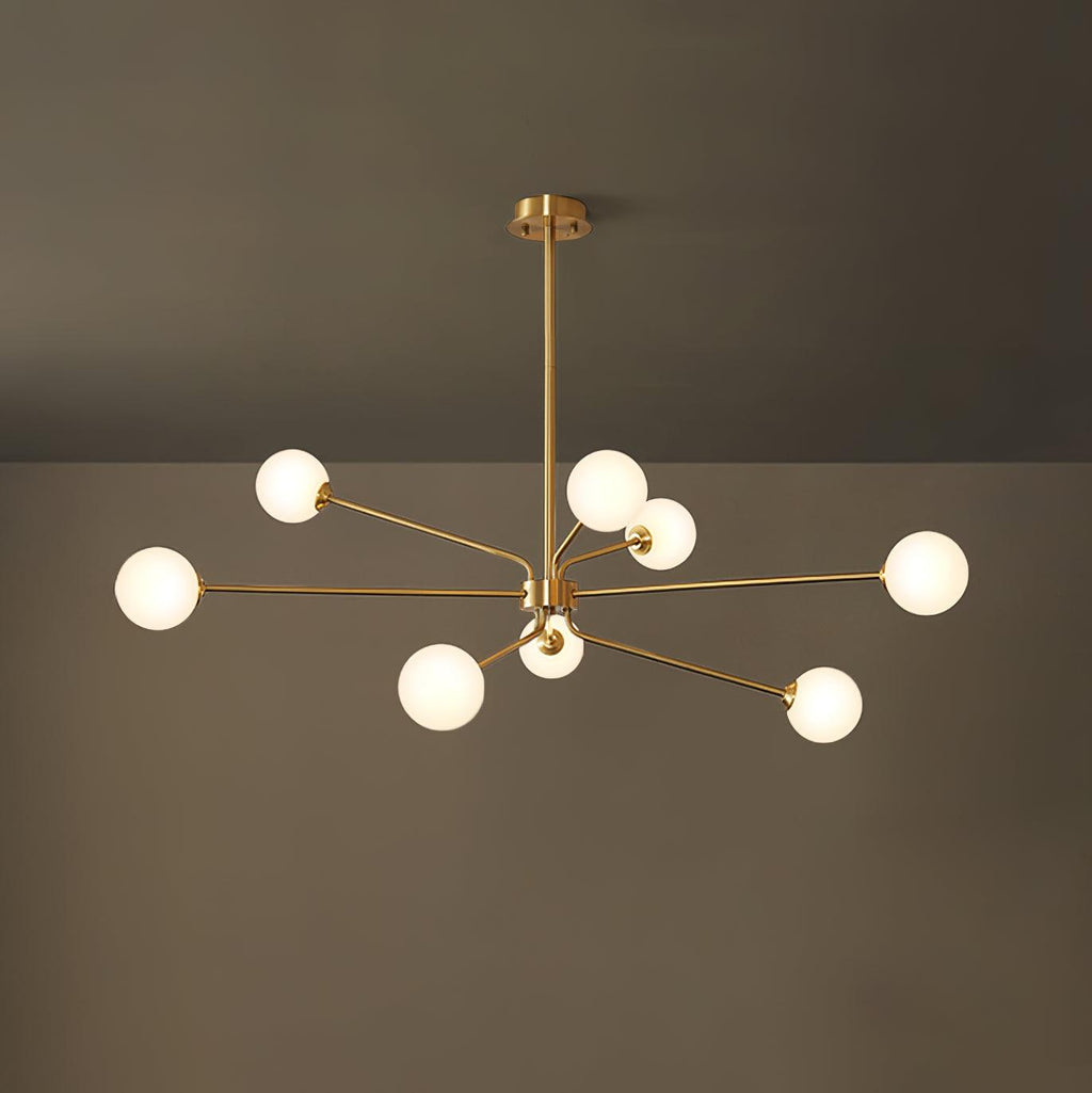 Ardenelle Glass Chandelier-Moonnatur