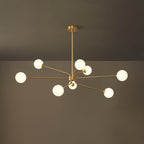 Ardenelle Glass Chandelier-Moonnatur