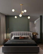 Ardenelle Glass Chandelier-Moonnatur