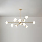 Ardenelle Glass Chandelier-Moonnatur