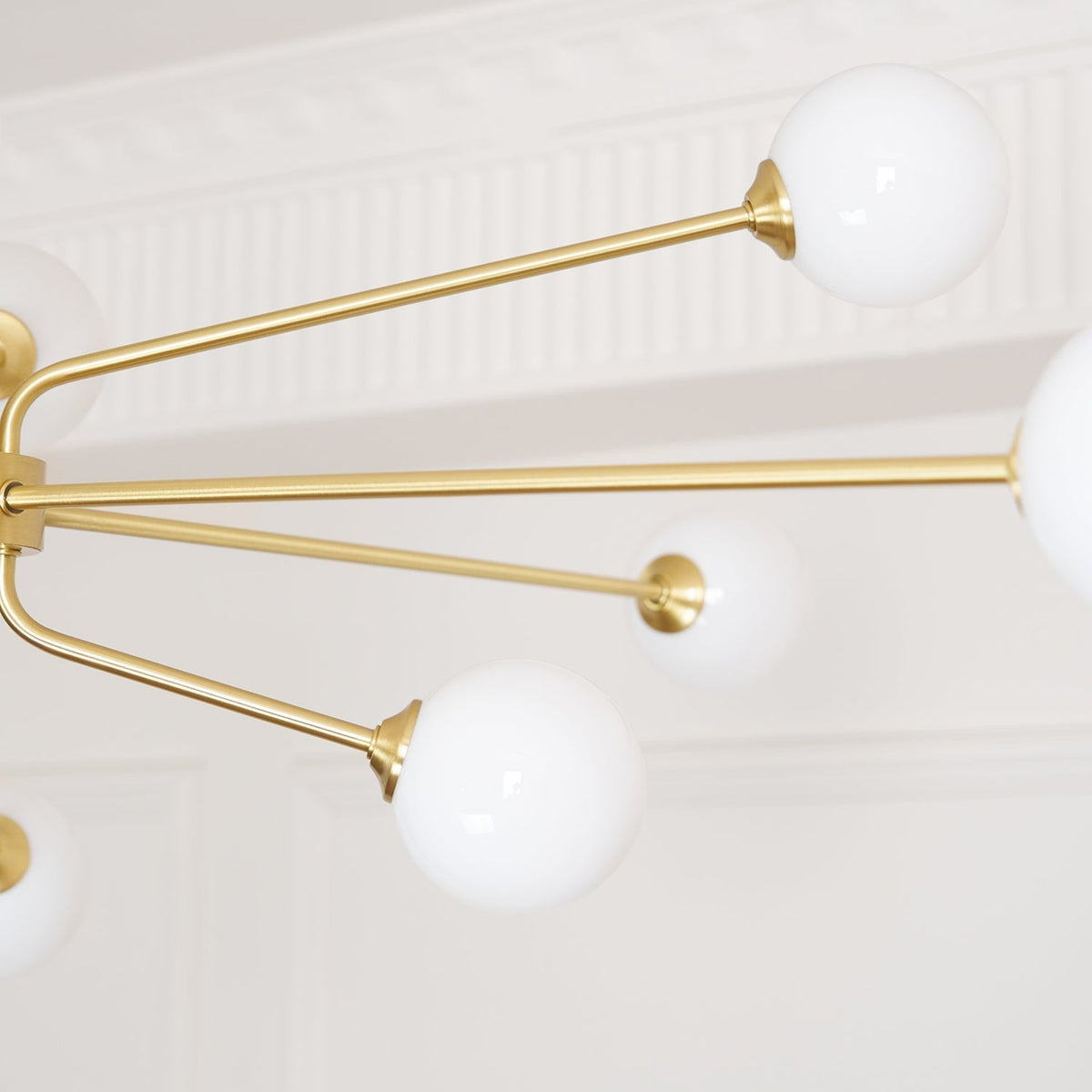 Ardenelle Glass Chandelier-Moonnatur