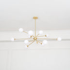 Ardenelle Glass Chandelier-Moonnatur