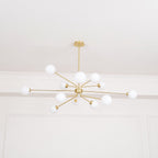 Ardenelle Glass Chandelier-Moonnatur