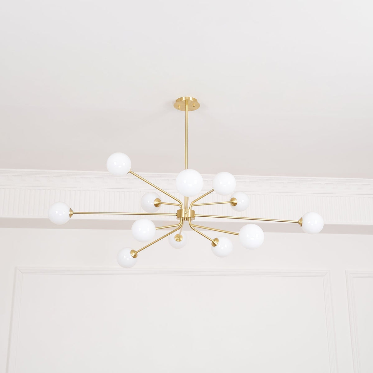 Ardenelle Glass Chandelier-Moonnatur