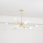 Ardenelle Glass Chandelier-Moonnatur