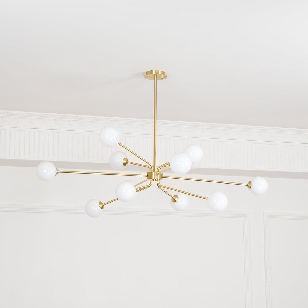 Ardenelle Glass Chandelier-Moonnatur