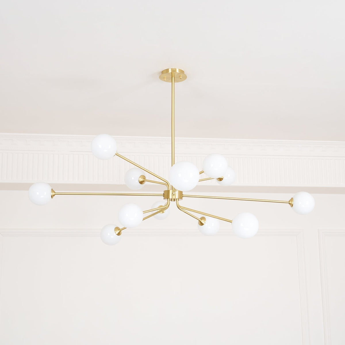Ardenelle Glass Chandelier-Moonnatur
