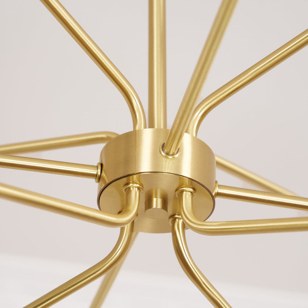 Ardenelle Glass Chandelier-Moonnatur