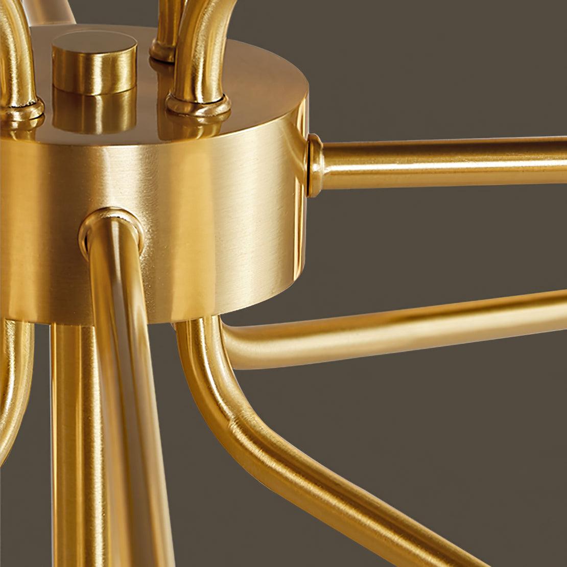 Ardenelle Glass Chandelier-Moonnatur