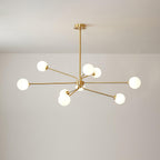 Ardenelle Glass Chandelier-Moonnatur