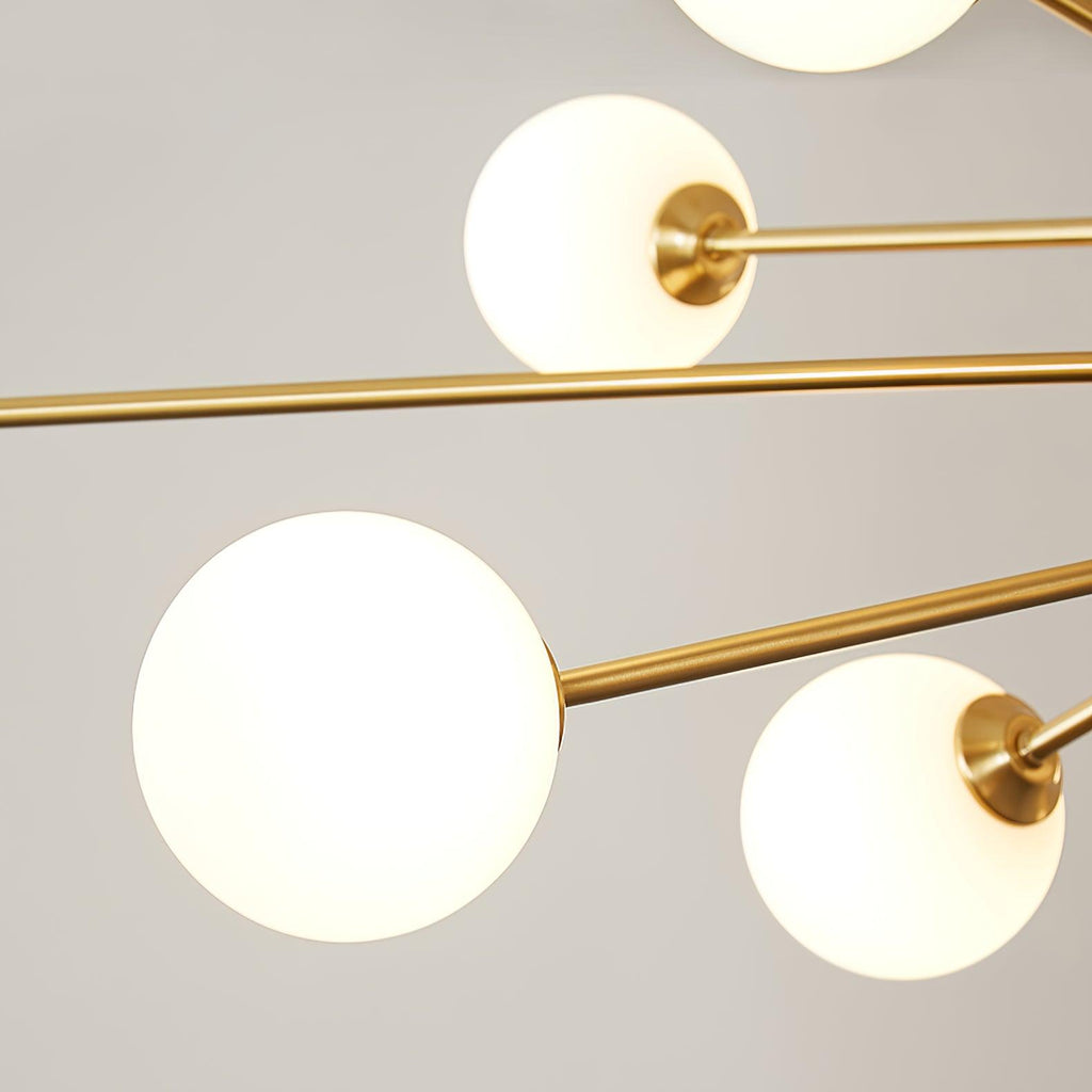Ardenelle Glass Chandelier-Moonnatur