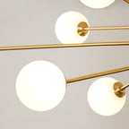Ardenelle Glass Chandelier-Moonnatur