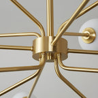 Ardenelle Glass Chandelier-Moonnatur