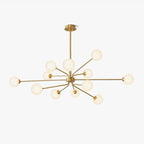 Ardenelle Glass Chandelier-Moonnatur