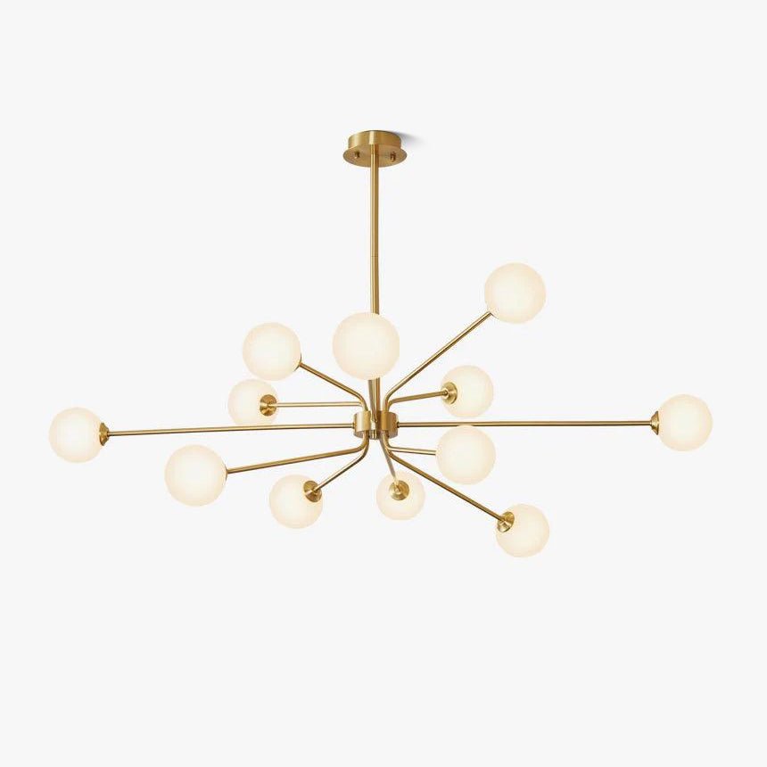 Ardenelle Glass Chandelier-Moonnatur