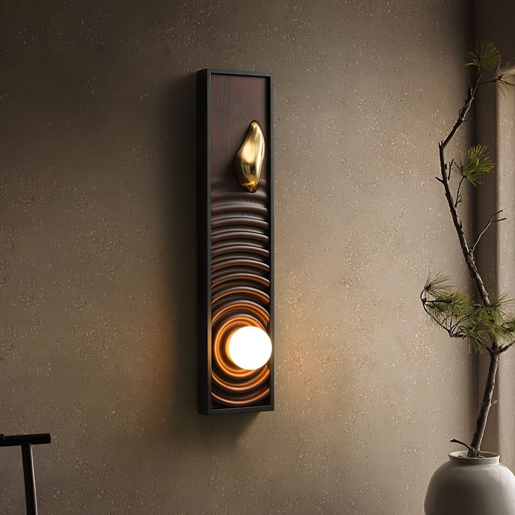 Orenelle Wood Wall Light-Moonnatur