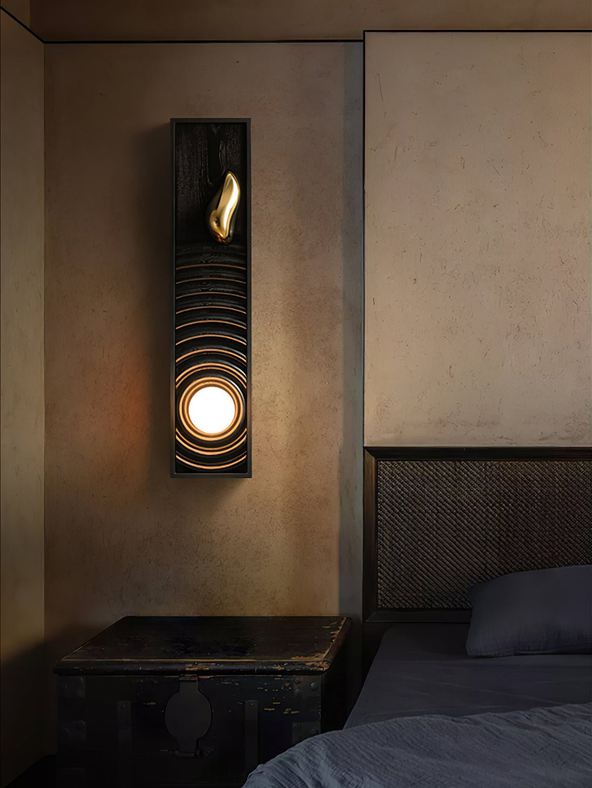 Orenelle Wood Wall Light-Moonnatur