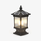 Finverevia Glass Post Light-Moonnatur