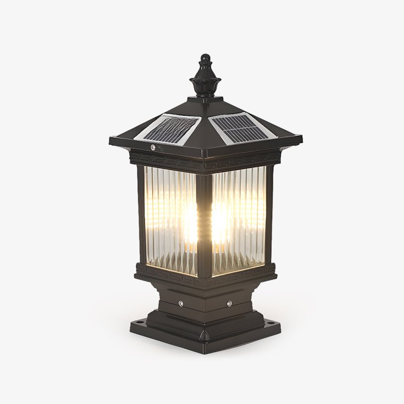 Finverevia Glass Post Light-Moonnatur