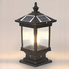 Finverevia Glass Post Light-Moonnatur