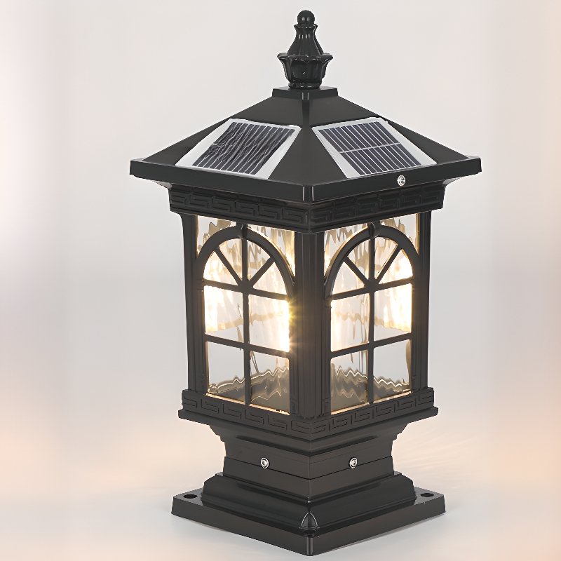 Finverevia Glass Post Light-Moonnatur