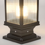 Finverevia Glass Post Light-Moonnatur