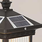Finverevia Glass Post Light-Moonnatur