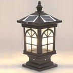 Finverevia Glass Post Light-Moonnatur