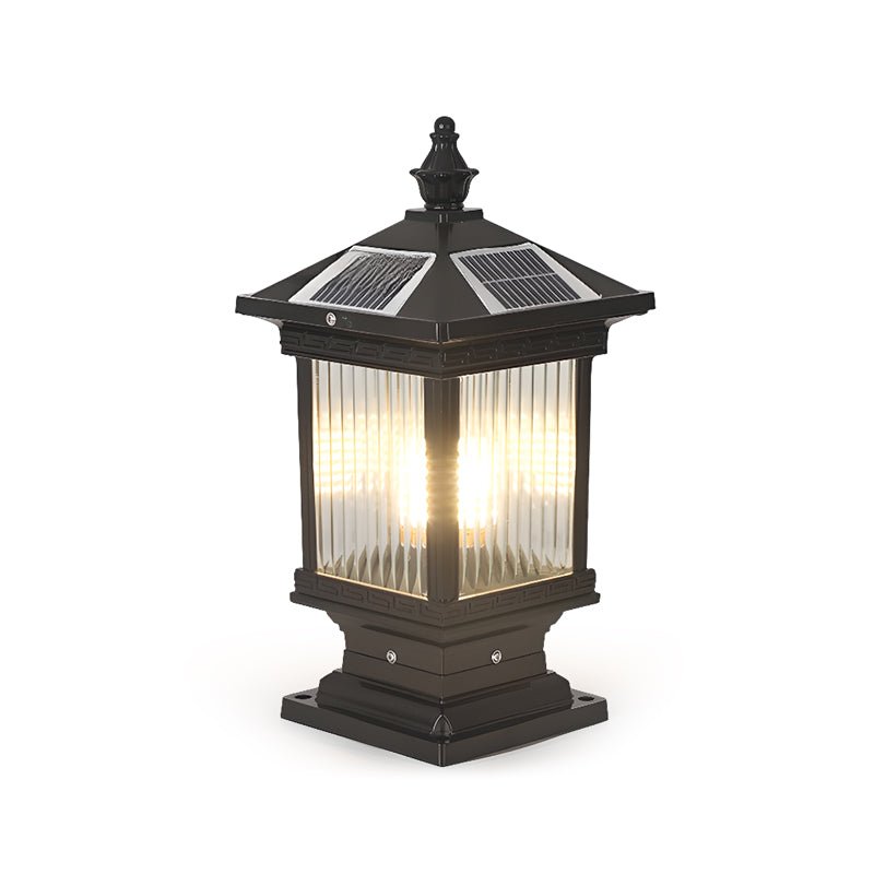 Finverevia Glass Post Light-Moonnatur