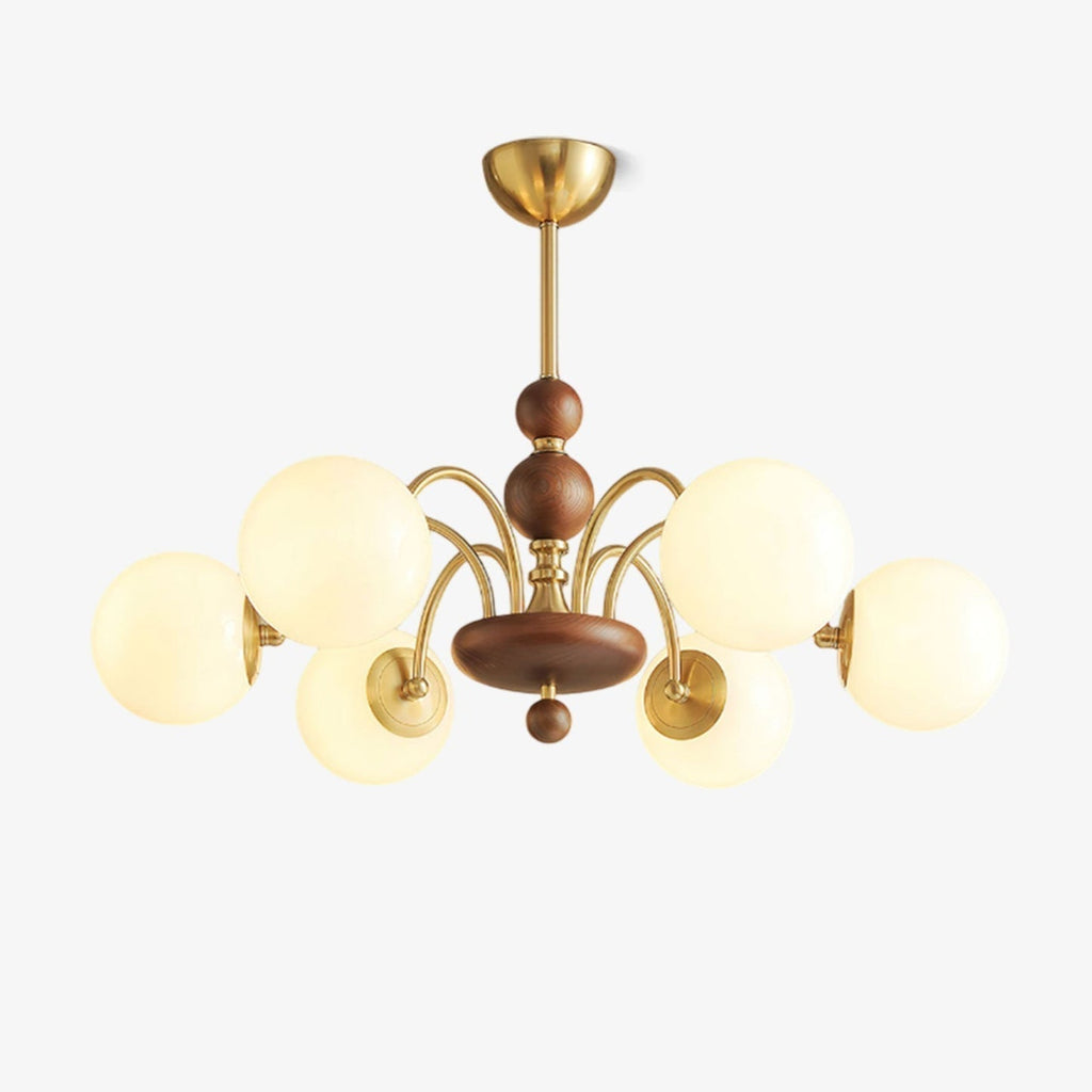 Verrenenora Glass Chandelier-Moonnatur