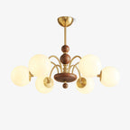 Verrenenora Glass Chandelier-Moonnatur