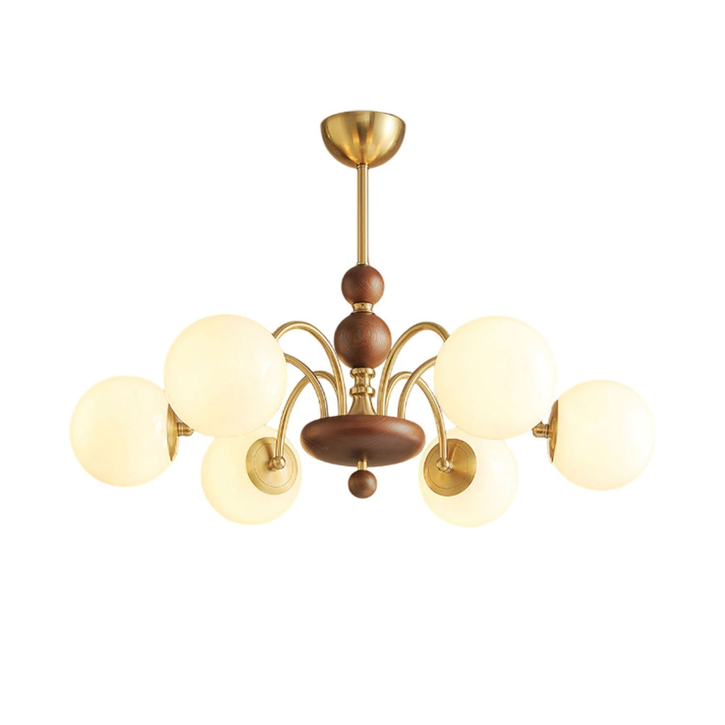 Verrenenora Glass Chandelier-Moonnatur