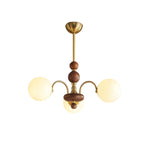 Verrenenora Glass Chandelier-Moonnatur