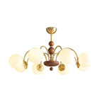 Verrenenora Glass Chandelier-Moonnatur