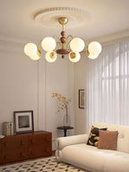 Verrenenora Glass Chandelier-Moonnatur