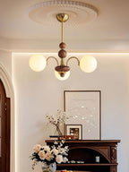 Verrenenora Glass Chandelier-Moonnatur