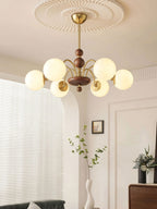 Verrenenora Glass Chandelier-Moonnatur
