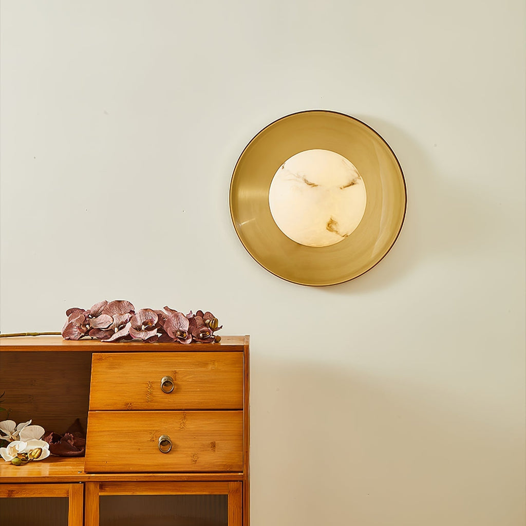 Uvaris Glass Wall Light-Moonnatur